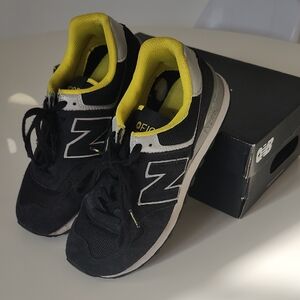 New Balance X Figs Sneakers in Black and Yellow